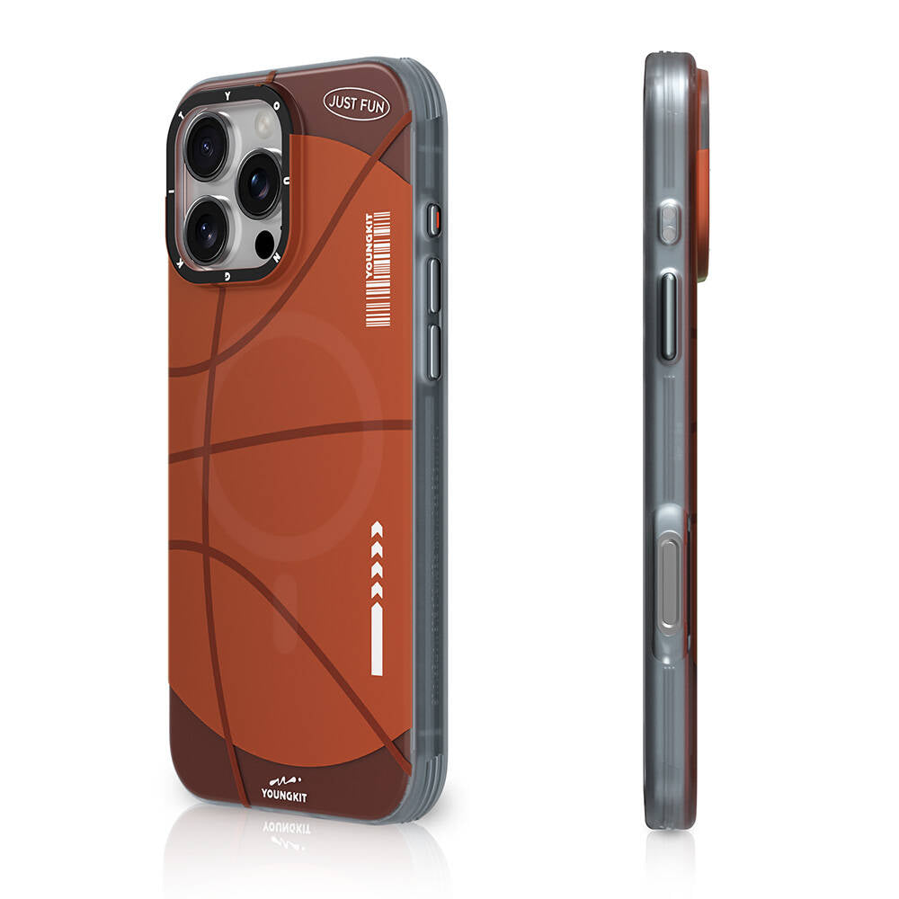 Youngkit Dynamic Serisi iPhone 16 Pro Magsafe Şarj Özellikli Spor Tasarımlı Telefon Kılıfı-1 Youngkit Dynamic Serisi iPhone 16 Pro Magsafe Şarj Özellikli Spor Tasarımlı Telefon Kılıfı-1